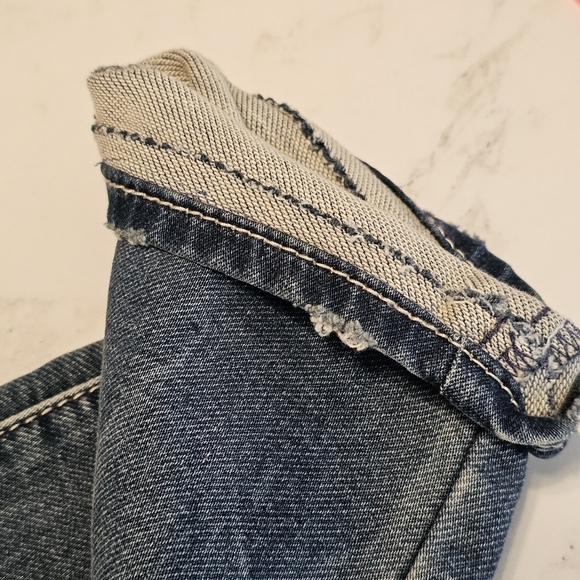 Silver Jeans Co. Aiko High Skinny Jeans W32 Medium Wash Distressed - Picture 16 of 16